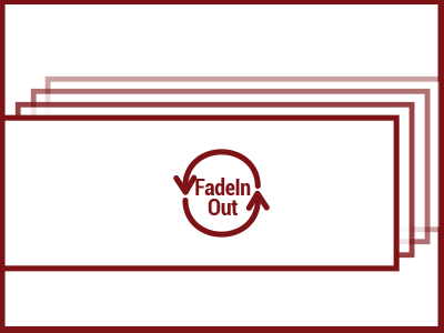 FadeIn / Out 고정형 갤러리